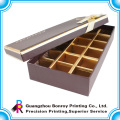 Hot Sale Custom Fancy Chocolate Bonbons Box Wood